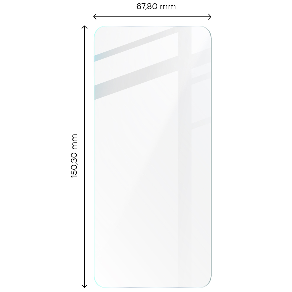 Szkło hartowane do etui Bizon Glass Clear - 3 sztuki + ochrona obiektywu dla Galaxy S21 FE